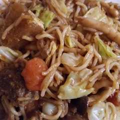 カレー焼きそば-レシピのメイン写真