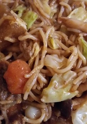 カレー焼きそば-レシピのメイン写真