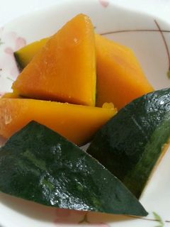 かぼちゃ煮物-レシピのメイン写真