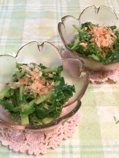 菜の花の柚子胡椒ポン酢和え-レシピのメイン写真