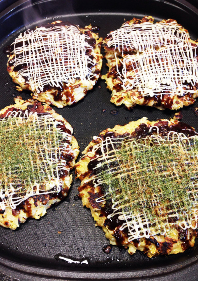 小麦粉控えめ♪ふんわり旨すぎお好み焼き-レシピのメイン写真