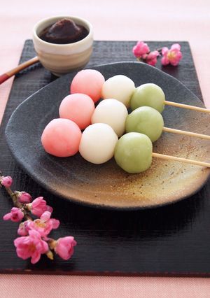 三色団子　低GI-レシピのメイン写真