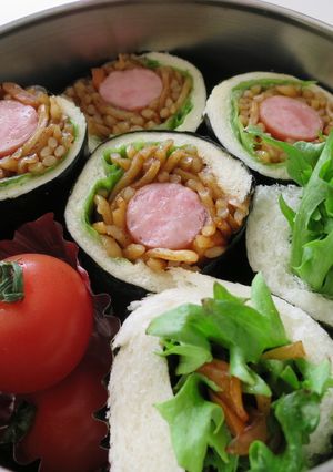焼きそばパンのりロール-レシピのメイン写真