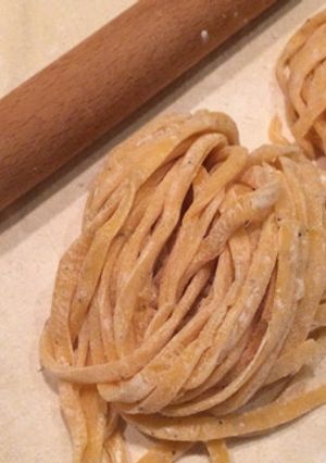 黒胡椒手打ちパスタ♪-レシピのメイン写真