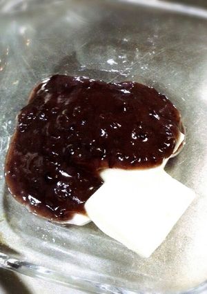 ダイエットに最適!!小豆添え豆乳寒天-レシピのメイン写真