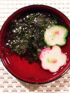 ナガラモのお吸い物-レシピのメイン写真