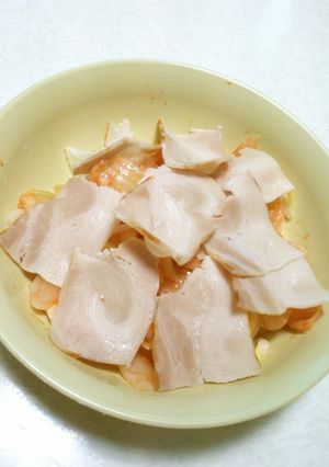 玉ねぎキムチベーコンサラダ-レシピのメイン写真