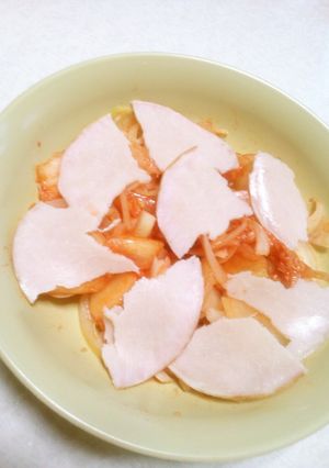 玉ねぎキムチハムサラダ-レシピのメイン写真