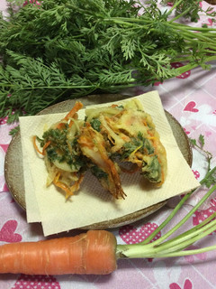 ♡野菜かき揚げ☆にんじん♡-レシピのメイン写真