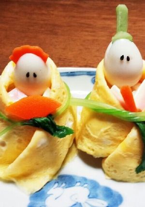 ひな祭り★五目寿司でおひなさま寿司★-レシピのメイン写真