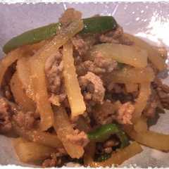 รูปของ ☆肉味噌大根炒め☆
