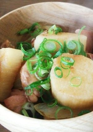 ほくほく★長芋と鶏肉のオイスターソース煮-レシピのメイン写真