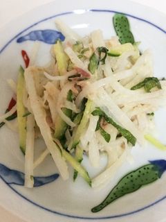 実家の大根サラダ-レシピのメイン写真