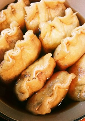 ジュワ～っと美味しい⭐挽き肉の油揚げ包み-レシピのメイン写真