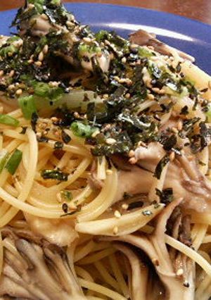 きのこにんにくバター醤油風味スパ♪-レシピのメイン写真