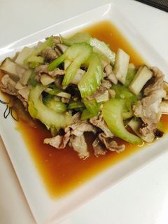 簡単豚肉セロリ炒め☆-レシピのメイン写真
