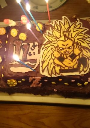 大きな２段のパリパリチョコケーキ-レシピのメイン写真