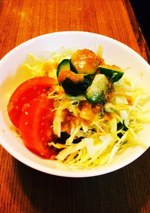 簡単！梅しそドレッシング-レシピのメイン写真
