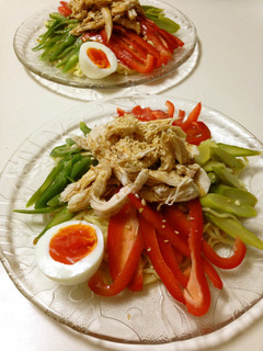 夏野菜のごまだれ冷やし♪-レシピのメイン写真