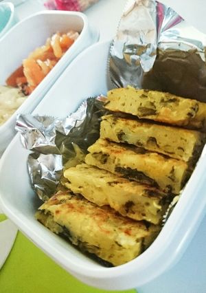 お弁当に★焼きそばでチヂミ風-レシピのメイン写真
