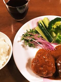 煮込みハンバーグ-レシピのメイン写真