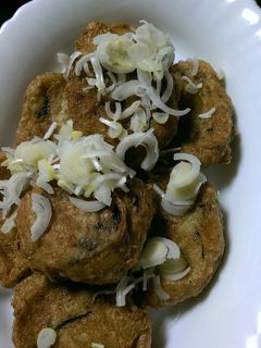 お豆腐で手作りがんもどき(卵不使用)-レシピのメイン写真