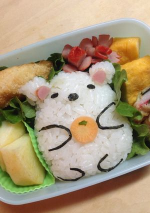 キャラ弁♡すみっこぐらし＊しろくま-レシピのメイン写真
