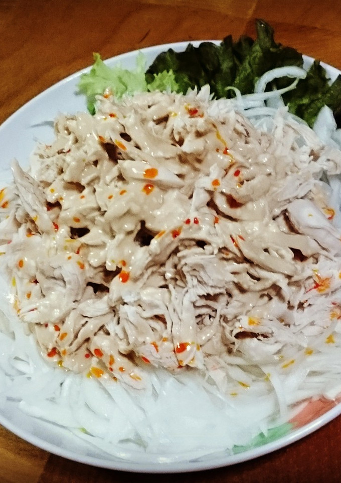 新たまねぎ&しっとり鶏ささみのサラダ-レシピのメイン写真