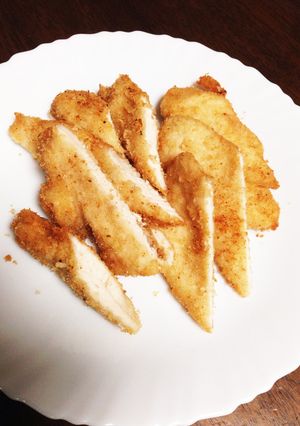 揚げずにサクサク☆チキンカツ☆-レシピのメイン写真