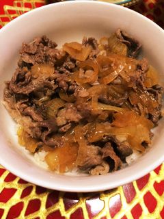 牛丼-レシピのメイン写真