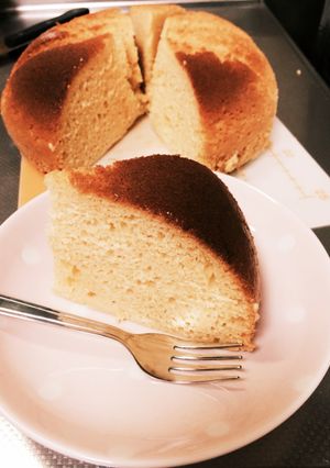 オレンジジュースとHMで簡単蒸しケーキ-レシピのメイン写真