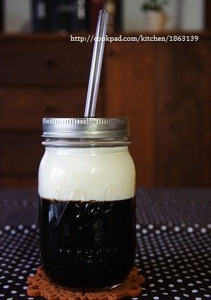 メイソンジャーで♪コーヒーゼリー-レシピのメイン写真