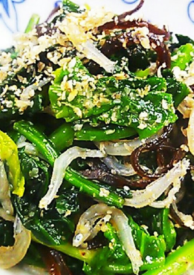ほうれん草＊ごま油炒め-レシピのメイン写真