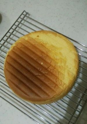 丸型でふんわりシフォンケーキ♪-レシピのメイン写真