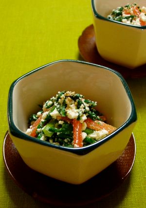 春菊の白和え-レシピのメイン写真