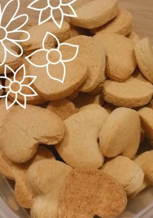 きなこin米粉クッキー[NO小麦卵牛乳]-レシピのメイン写真