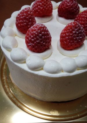 春の練乳苺ｼｮｰﾄｹｰｷ-レシピのメイン写真