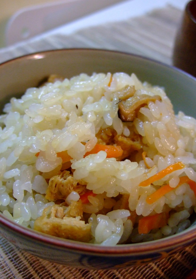 節約レシピ☆鶏皮の五目炊き込みご飯-レシピのメイン写真
