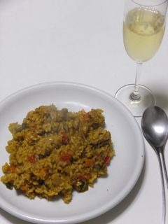 お鍋や炊飯器で☆スパイシー・カレーピラフ-レシピのメイン写真