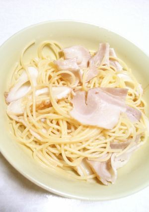 ベーコン竹輪パスタ-レシピのメイン写真