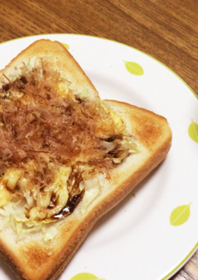 簡単美味♡お好み焼き風トースト-レシピのメイン写真