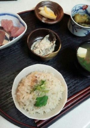 血管プラークダイエット206（刺身定食）-レシピのメイン写真