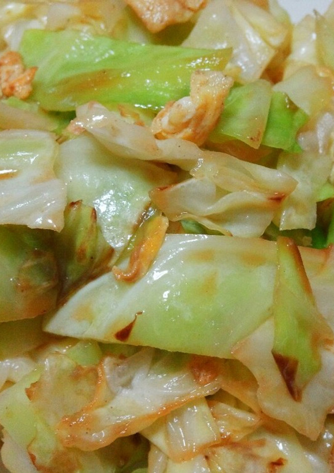 卵とキャベツの簡単野菜炒め-レシピのメイン写真