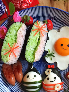 レタス入り*オシャレなサラダおにぎらず-レシピのメイン写真