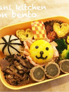 簡単可愛いライオン弁当♪-レシピのメイン写真