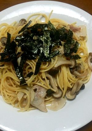 だしの素で和風パスタ-レシピのメイン写真