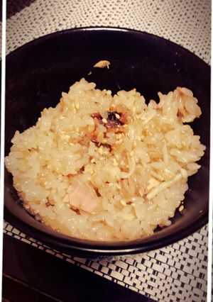 ツナとエノキの炊き込みご飯♪-レシピのメイン写真