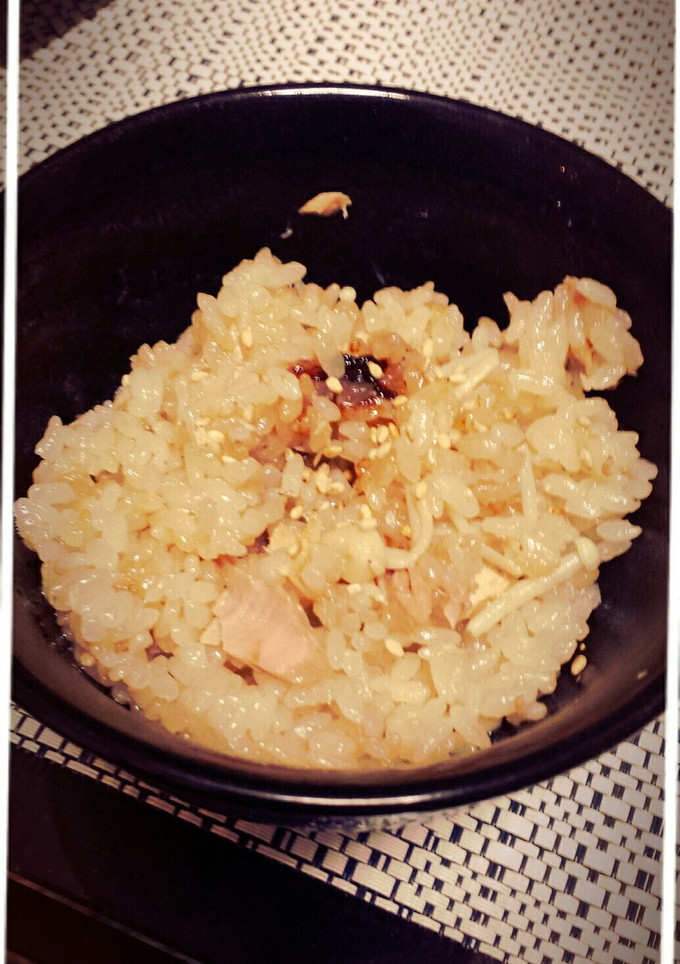 ツナとエノキの炊き込みご飯♪-レシピのメイン写真