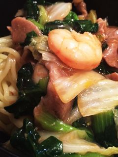 海鮮あんかけ焼きそば弁当-レシピのメイン写真