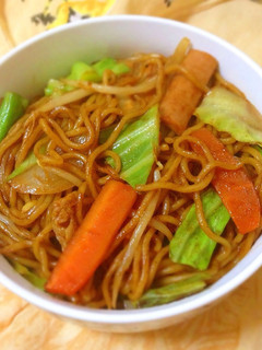 お寝坊さんの焼きそば弁当-レシピのメイン写真